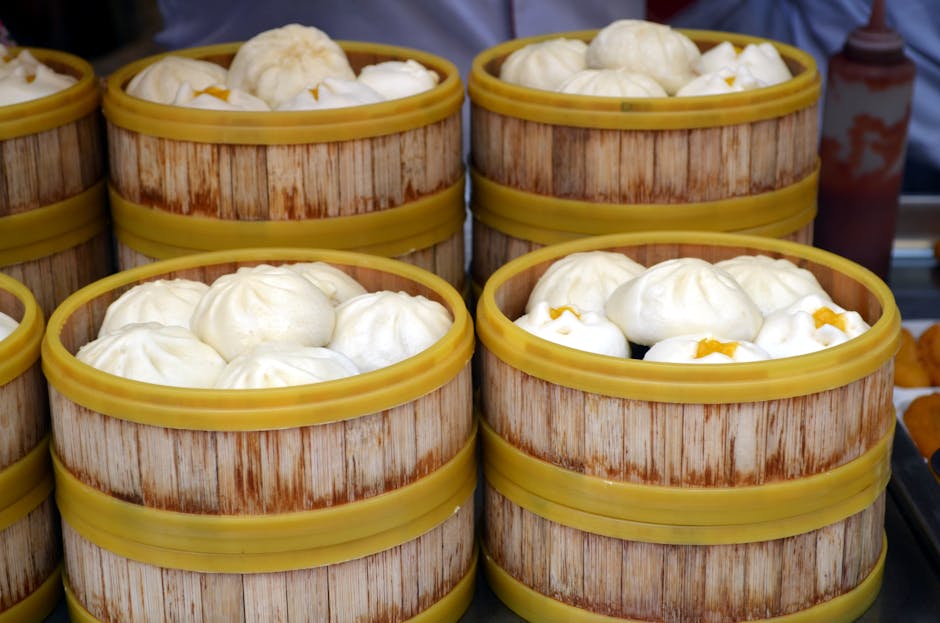 Affordable and delicious xiaolongbao steaming in a basket