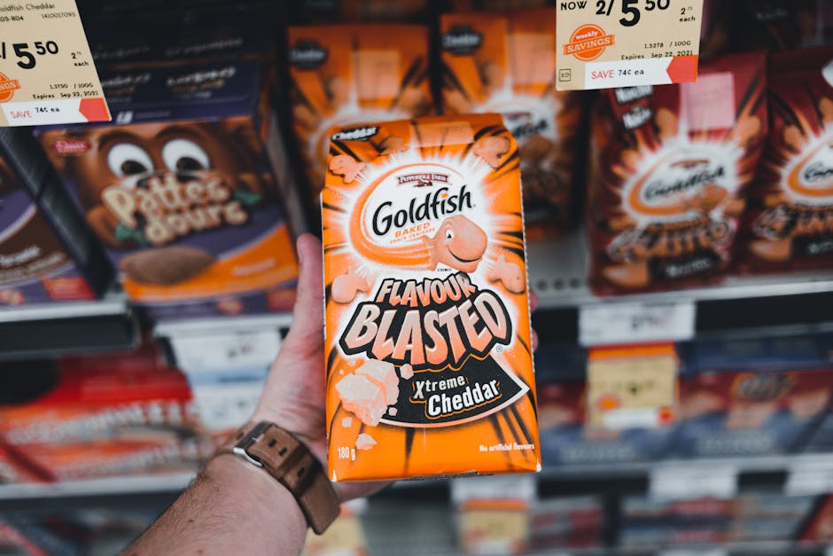 Imported cheese on a Shanghai supermarket shelf with high price tags