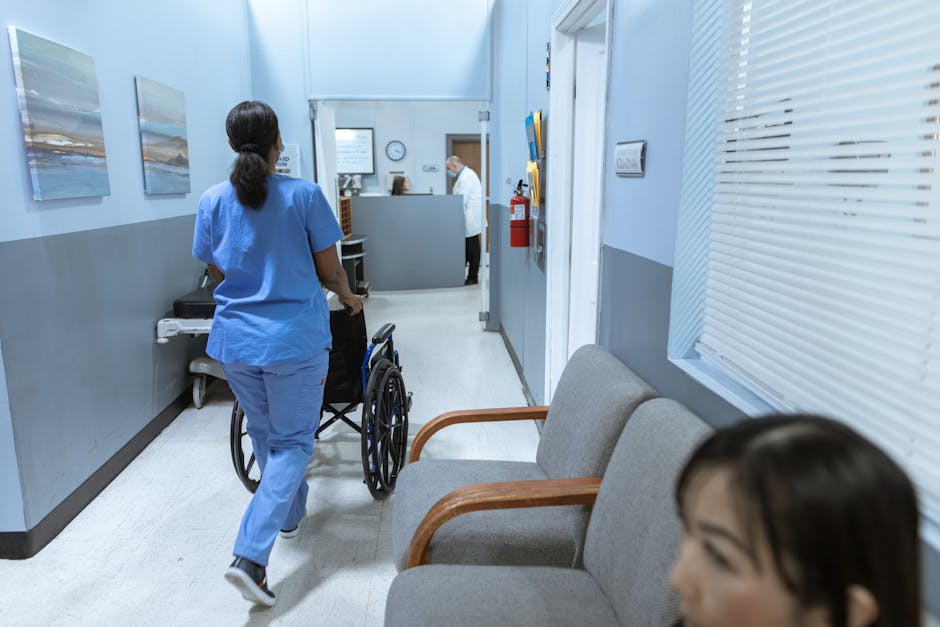 Navigating the crowded corridors of a public hospital requires patience and sharp elbows.