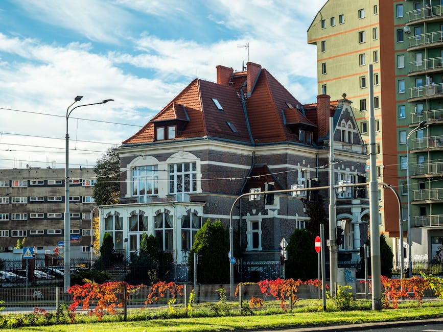 Shanghai residential contrast: old lane houses versus modern high-rises