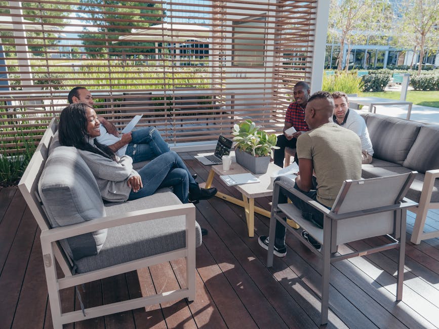 A modern coworking space in Shanghai with a diverse team collaborating