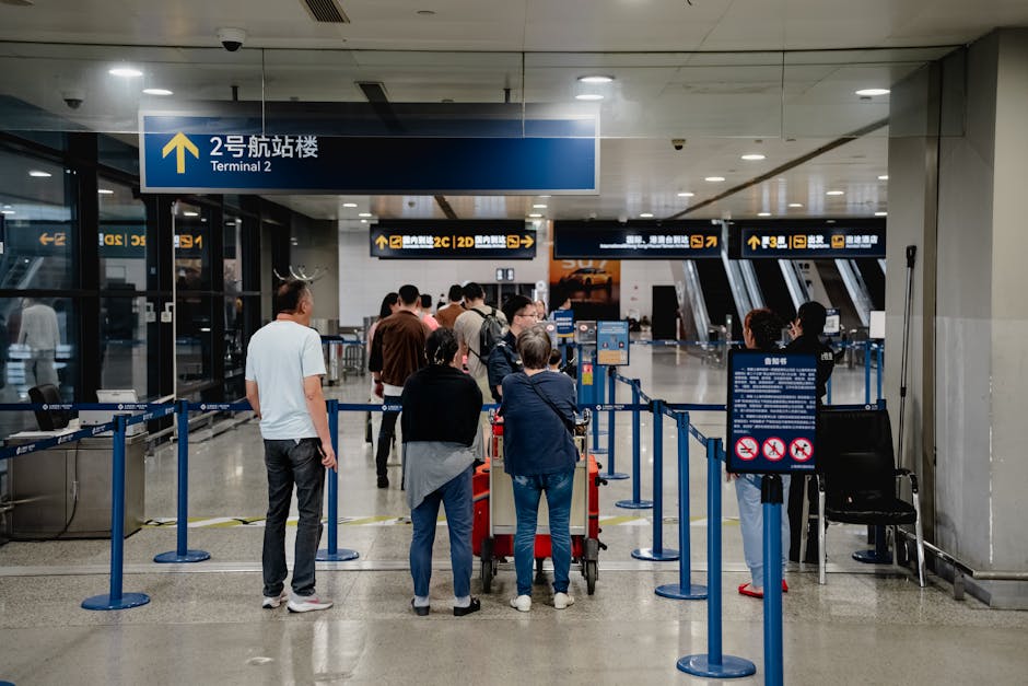 Ticket barriers at Shanghai Pudong International Airport Maglev station